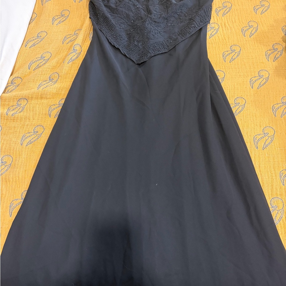 Elegant Black Lace Women's Dress